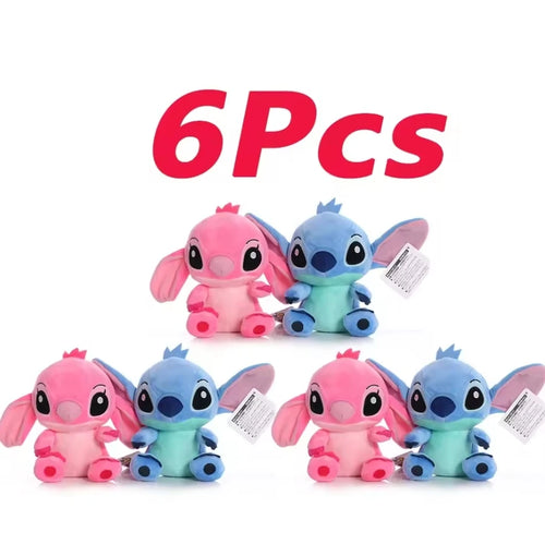 12cm 20cm 25cm Stitch Stuffed Plush Models Cartoon Stuffed Plush Dolls