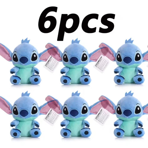 12cm 20cm 25cm Stitch Stuffed Plush Models Cartoon Stuffed Plush Dolls