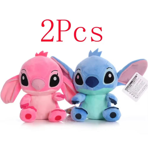 12cm 20cm 25cm Stitch Stuffed Plush Models Cartoon Stuffed Plush Dolls