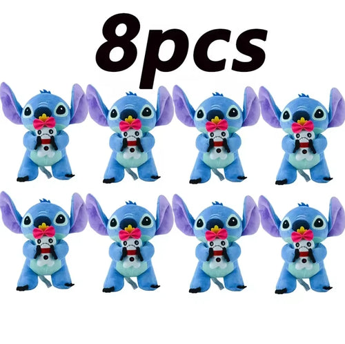 12cm 20cm 25cm Stitch Stuffed Plush Models Cartoon Stuffed Plush Dolls